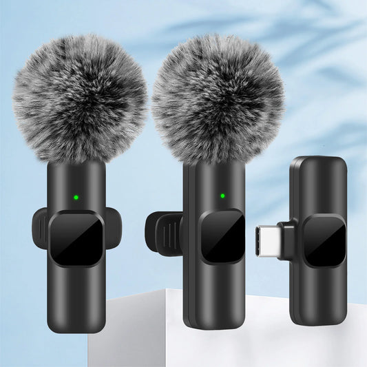 Wireless Lavalier Microphone for Audio & Video Recording