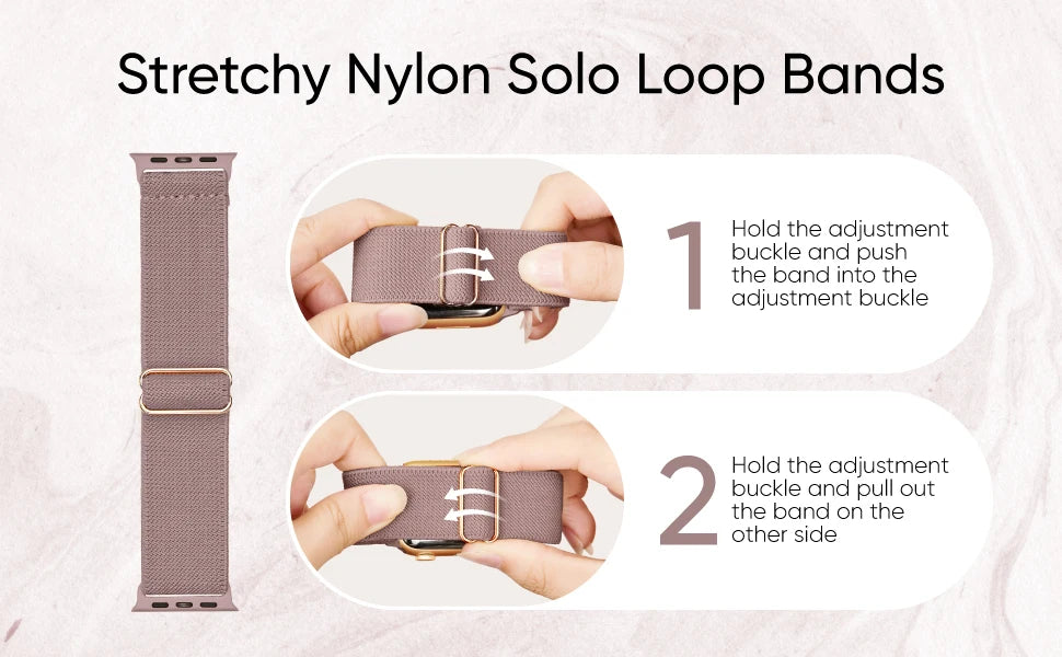 Nylon Band for Apple Watch Straps