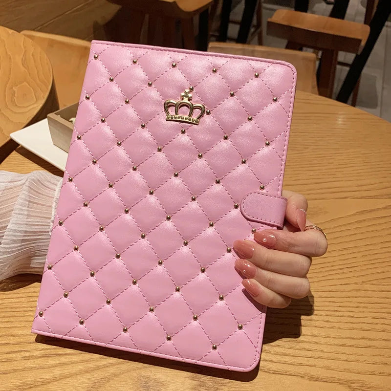 Luxury Crown Bling Diamond Case for iPad