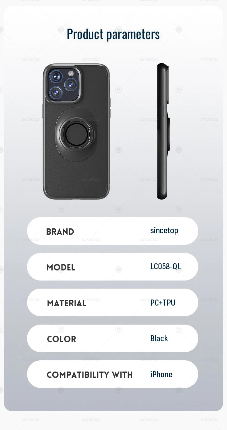 Quick Mount Shockproof Case for iPhone – Compatible with QuadLo*k