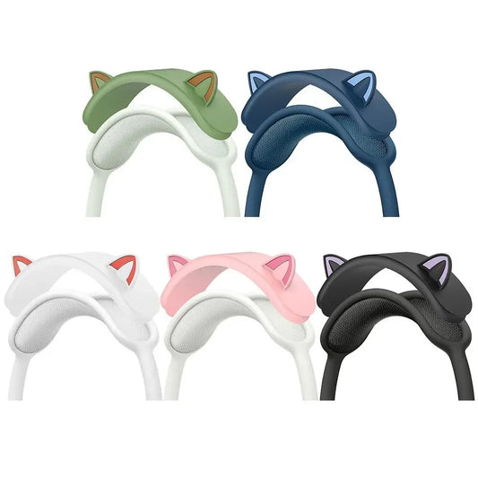 Silicone Cat Ears Headband Cover