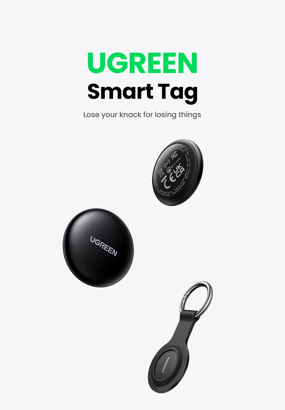 UGREEN Finder Security SmartTrack With Apple Find iOS AirTag