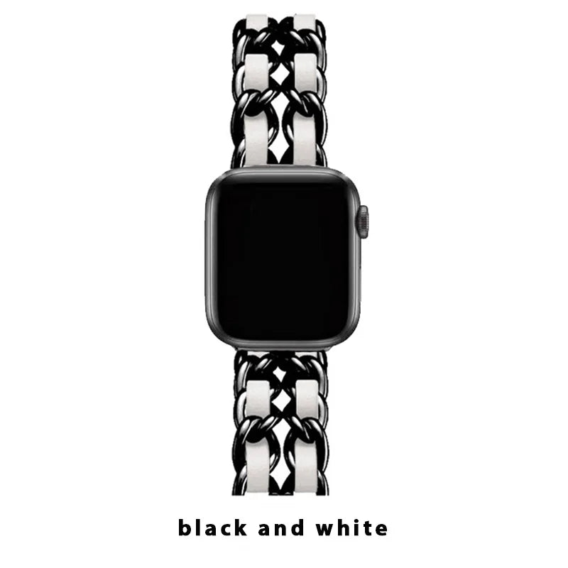 Women Metal Strap for Apple Watch Band