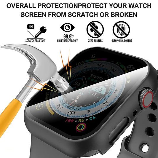 Case for Apple Watch Series 10 Anti-Peeping Screen