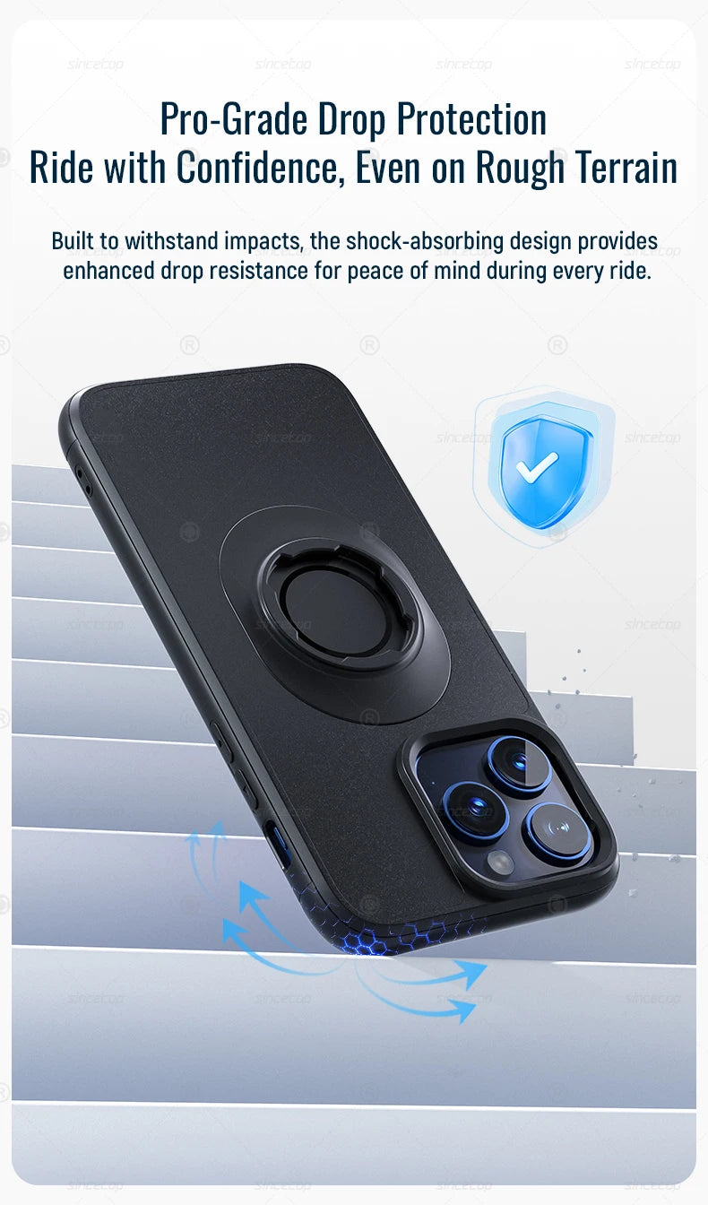 Quick Mount Shockproof Case for iPhone – Compatible with QuadLo*k