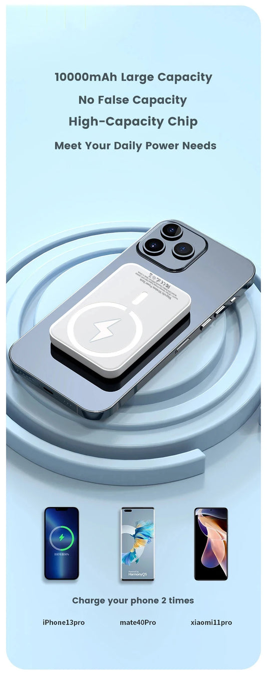 Magnetic Powerbank Wireless Charger for apple magsafe