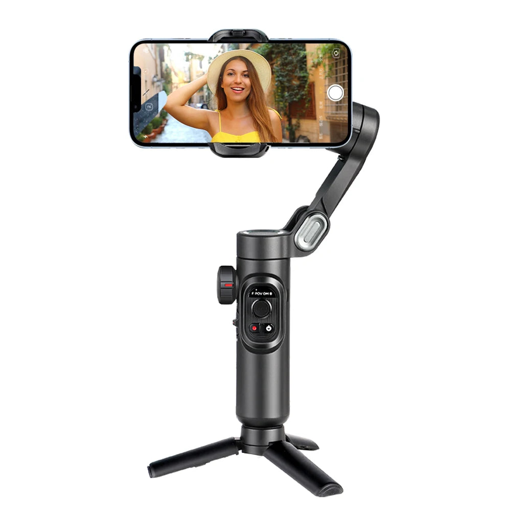 AOCHUAN 3-Axis Handheld Gimbal Stabilizer for Smartphone Audio & Video