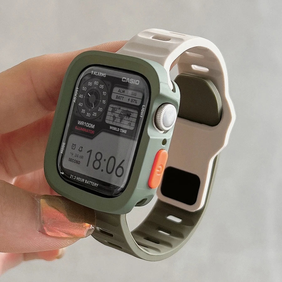 Case+Strap For Apple Watch