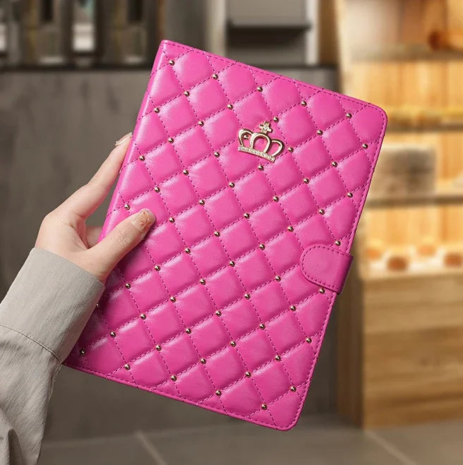 Luxury Crown Bling Diamond Case for iPad
