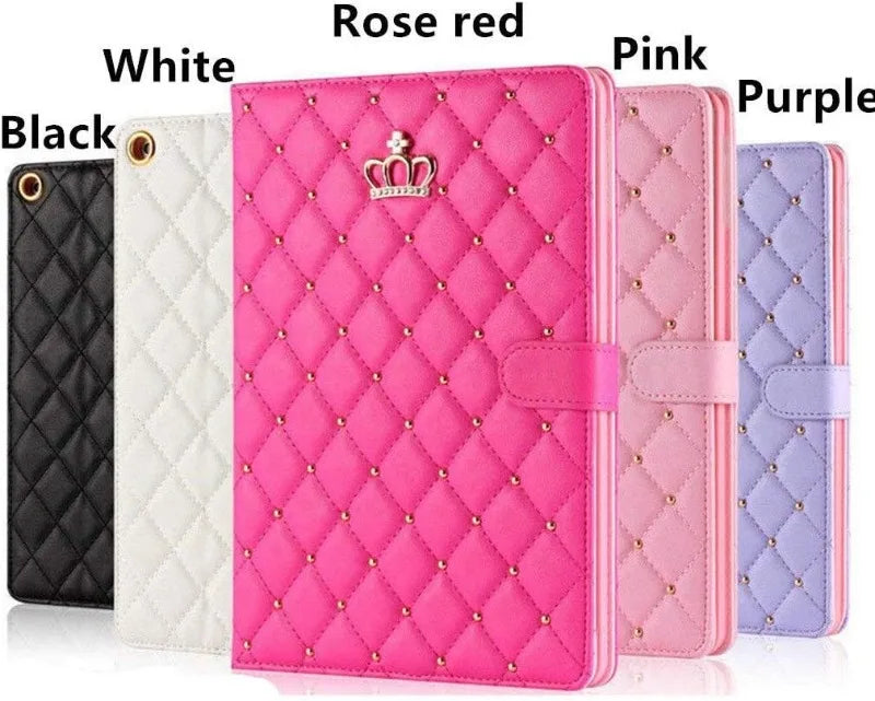 Luxury Crown Bling Diamond Case for iPad