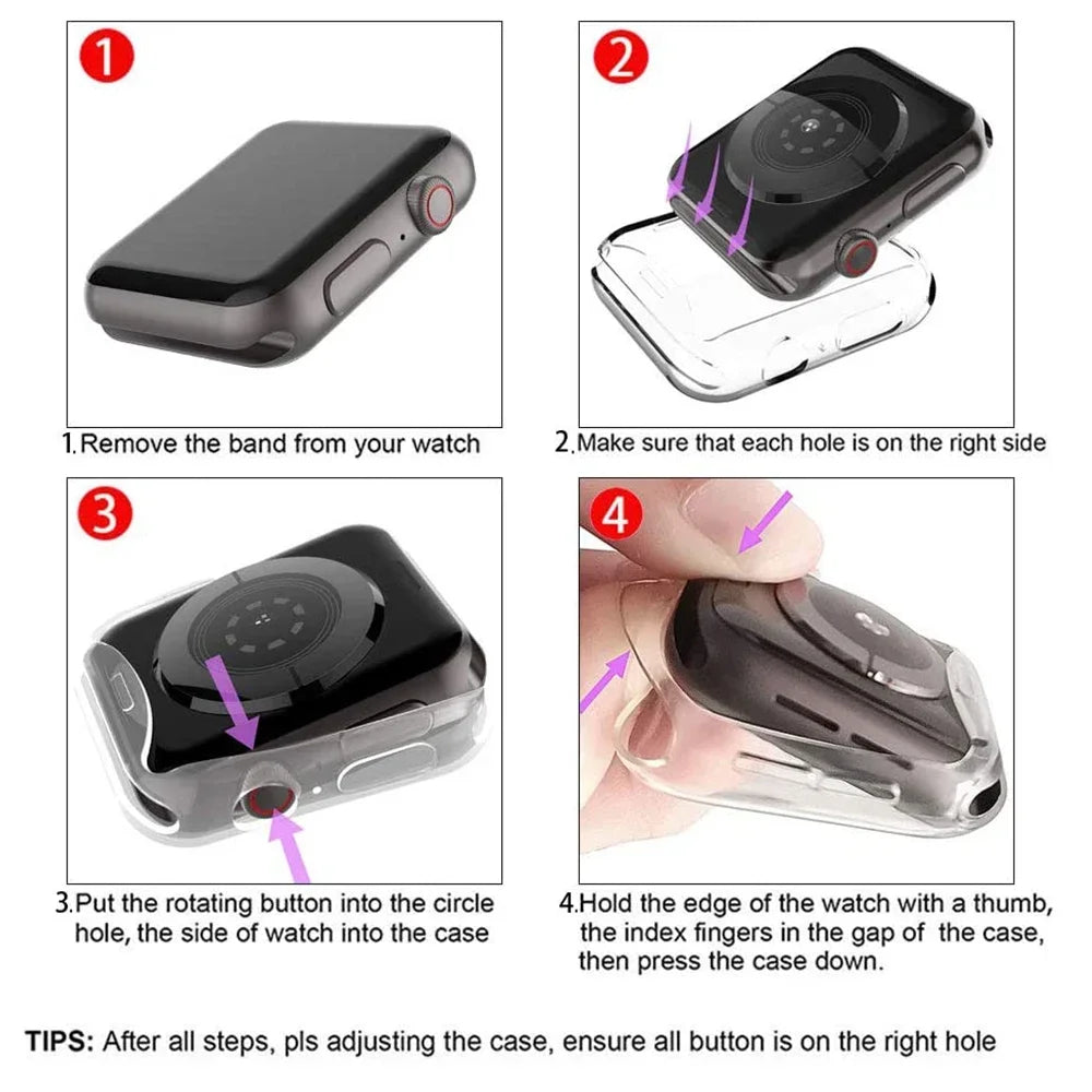 Screen Protector TPU for Apple Watch