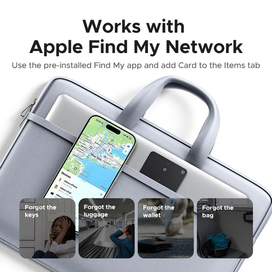 UGREEN Security SmartTrack Card Works with Apple Find (AirTag iOS Only)