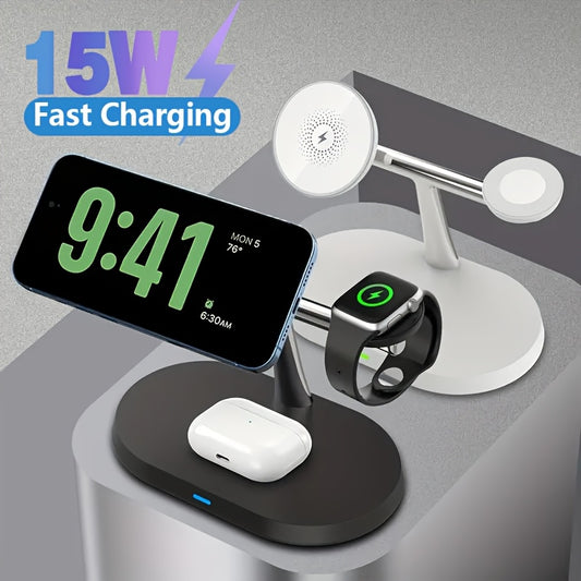 3-in-1 Magnetic Wireless Charger Stand