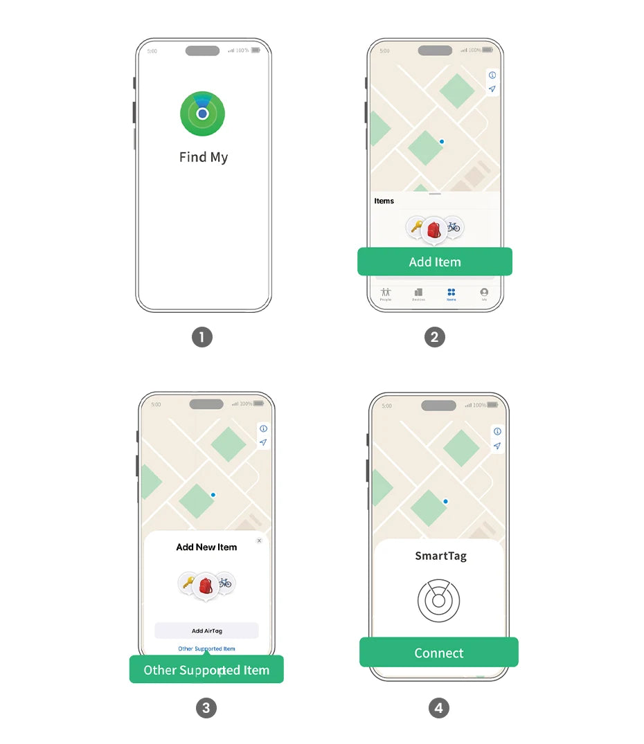 UGREEN Finder Security SmartTrack  With Apple Find iOS AirTag