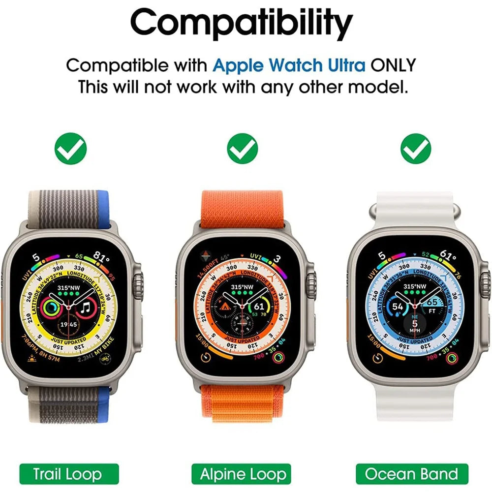 Tempered Glass for Apple Watch Ultra/Ultra 2