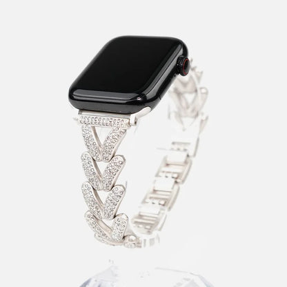 Diamond Metal Strap for Apple Watch