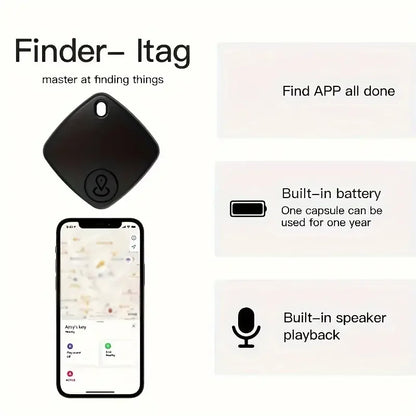 Smart Bluetooth Tracker Compatible con Apple Find My (AirTag iOS)