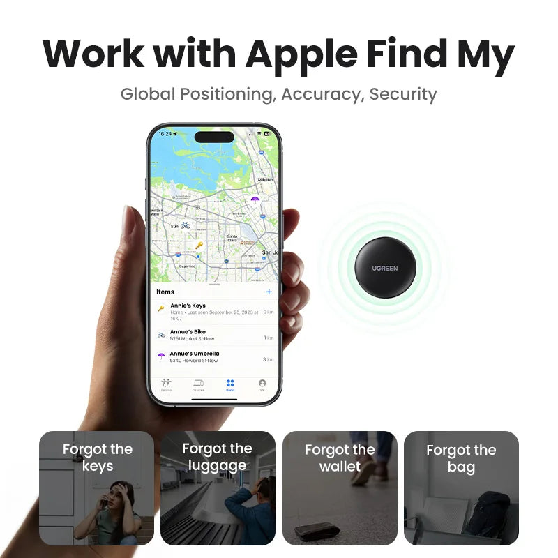 UGREEN Finder Security SmartTrack  With Apple Find iOS AirTag
