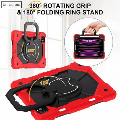 Kids Ipad Case Rotation Handle Stand