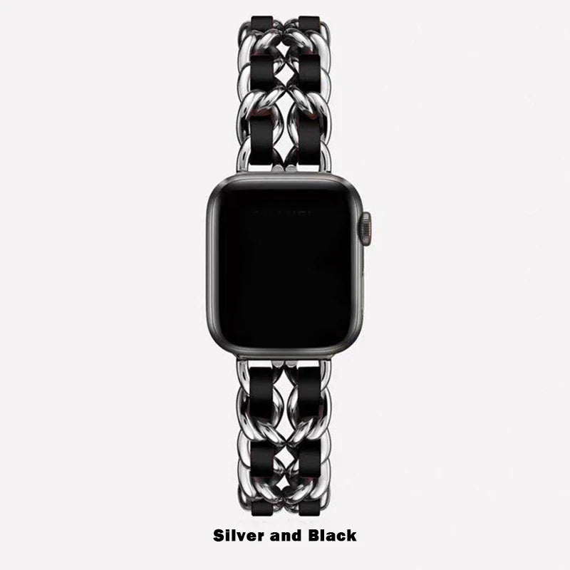 Women Metal Strap for Apple Watch Band