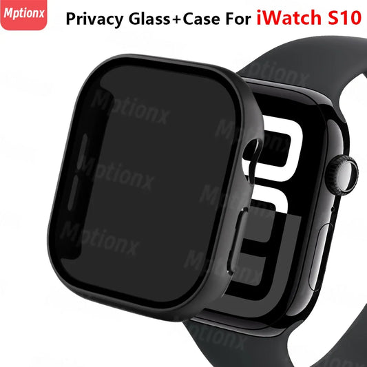 Case for Apple Watch Series 10 Anti-Peeping Screen