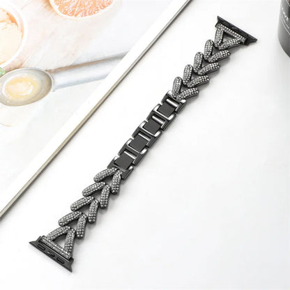 Diamond Metal Strap for Apple Watch