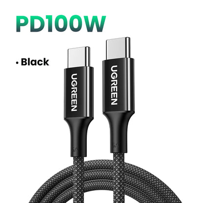 UGREEN 100W USB Type C To USB C Cable For Macbook iPad Iphone