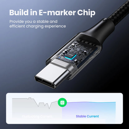 UGREEN 100W USB Type C To USB C Cable For Macbook iPad Iphone