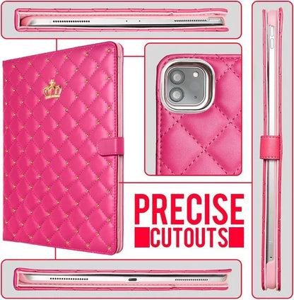 Luxury Crown Bling Diamond Case for iPad