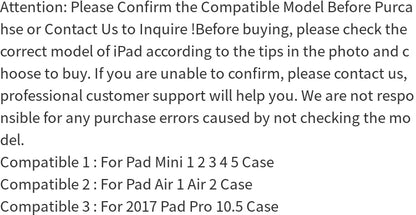 TBTIC Tablet For iPad Case
