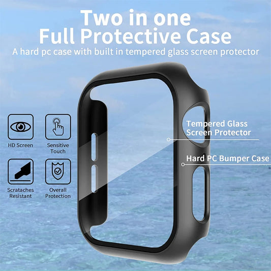 Glass+Cover For Apple Watch