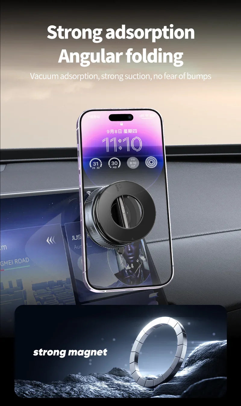 Strong Magnetic Phone Holder Foldable Design 360° iPhone