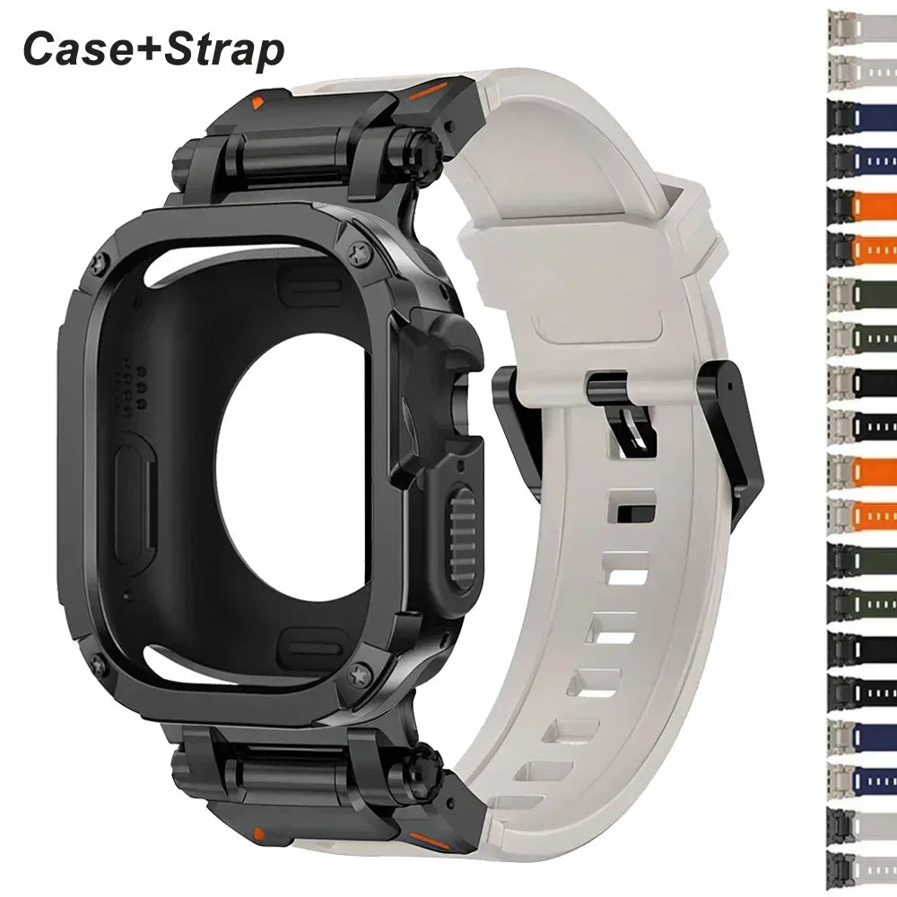 Strap+Case for Apple Watch Band Ultra 2
