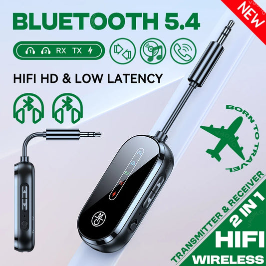 Airplane Bluetooth 5.3 Adapter – AirPods Compatible