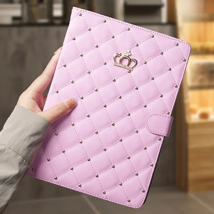 Luxury Crown Bling Diamond Case for iPad