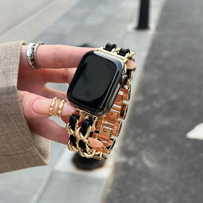 Women Metal Strap for Apple Watch Band