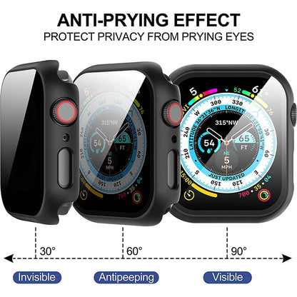 Case for Apple Watch Series 10 Anti-Peeping Screen