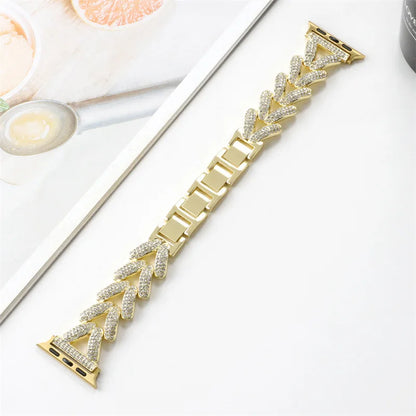 Diamond Metal Strap for Apple Watch