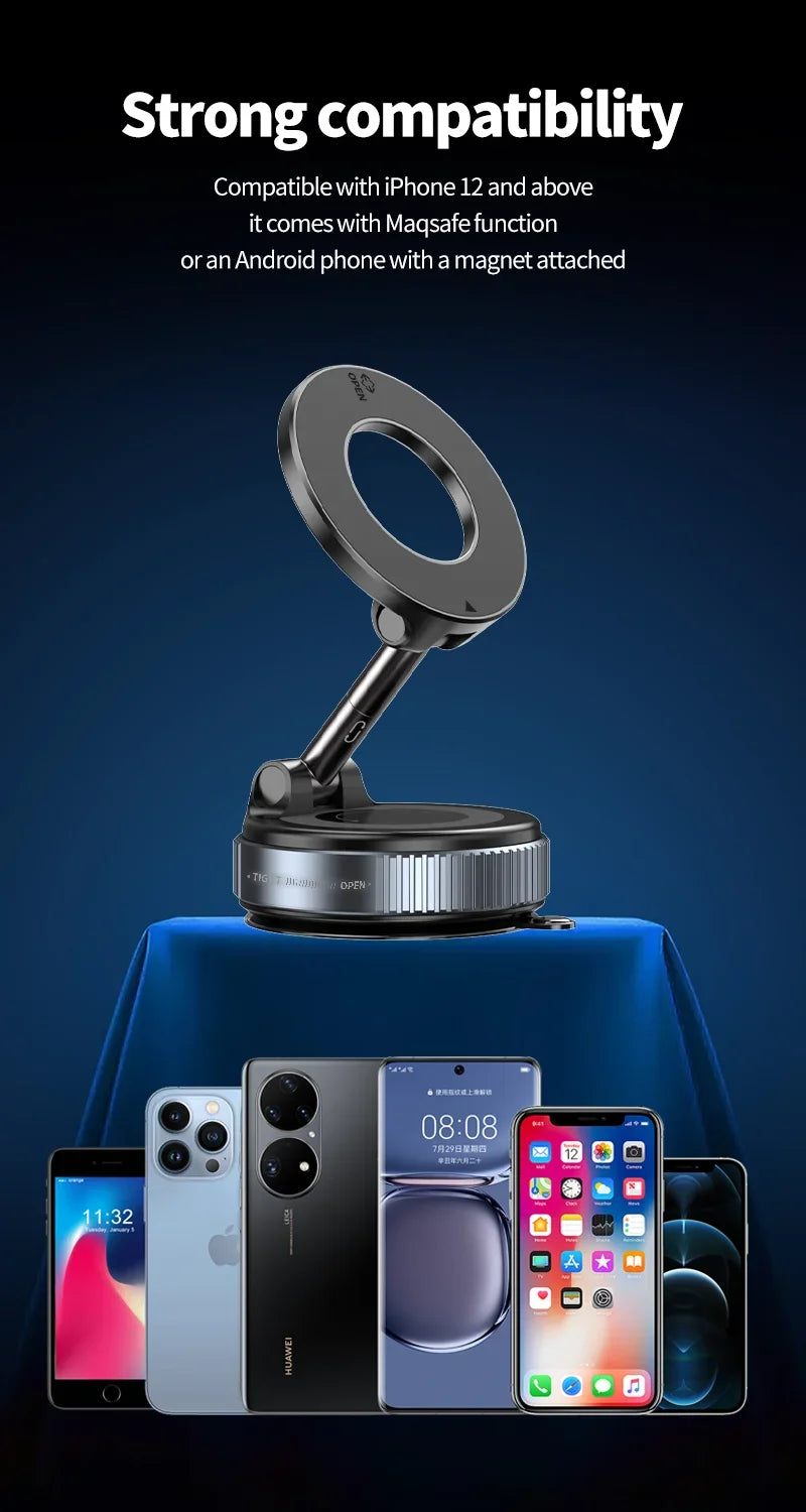 Strong Magnetic Phone Holder Foldable Design 360° iPhone