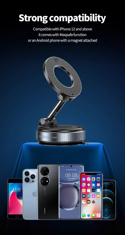 Strong Magnetic Phone Holder Foldable Design 360° iPhone