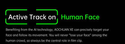 AOCHUAN 3-Axis Handheld Gimbal Stabilizer for Smartphone Audio & Video