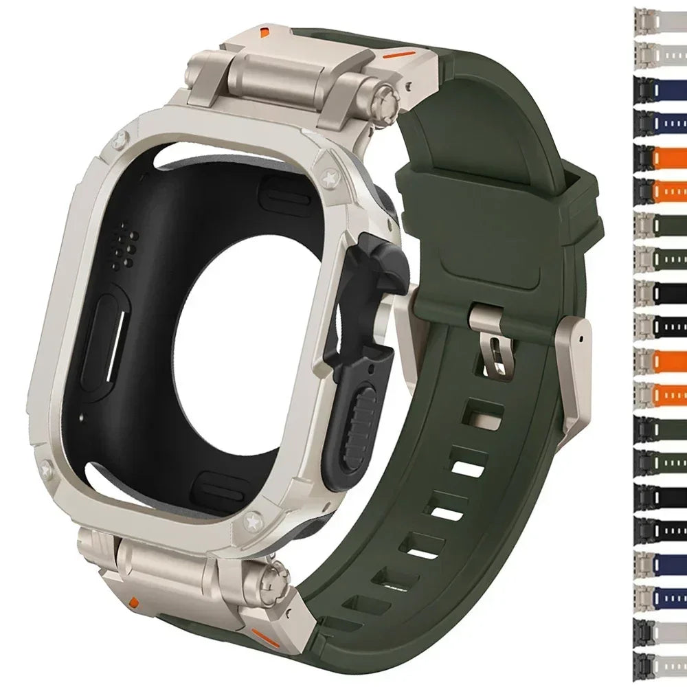 Strap+Case for Apple Watch Band Ultra 2