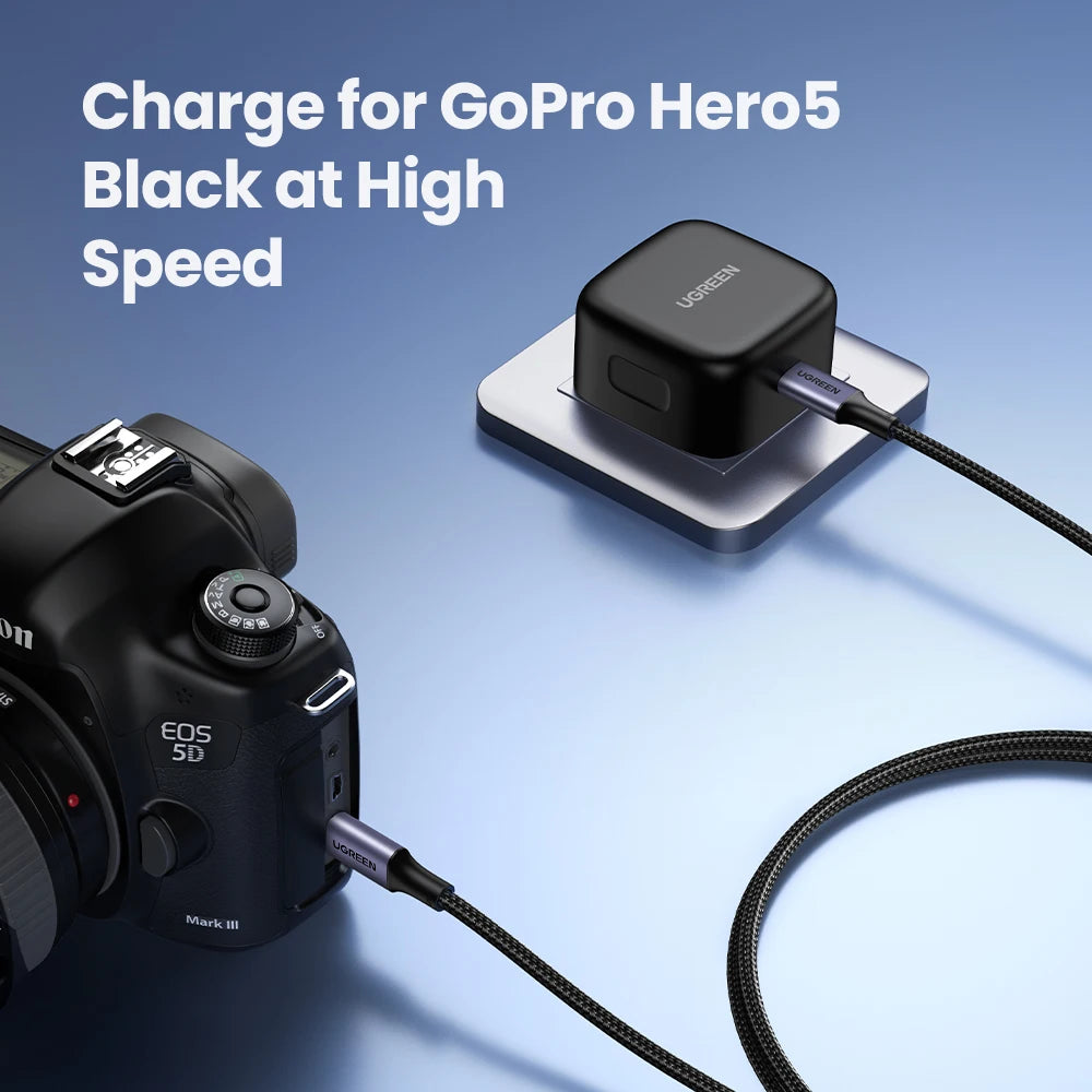UGREEN 100W USB Type C To USB C Cable For Macbook iPad Iphone