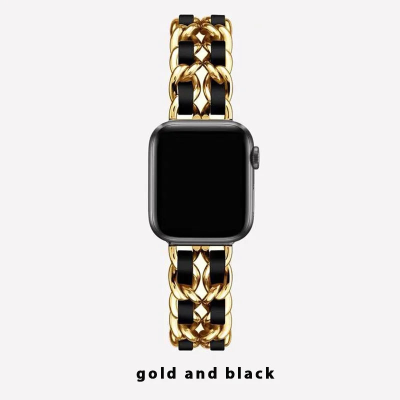 Women Metal Strap for Apple Watch Band