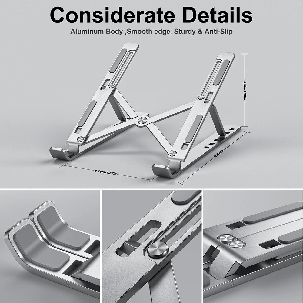 Portable Laptop Stand Aluminium MacBook