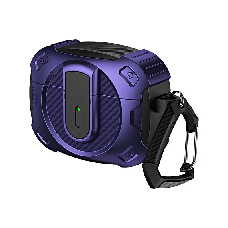 Security Lock Armor Case For Airpods