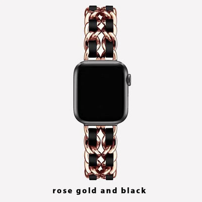 Women Metal Strap for Apple Watch Band