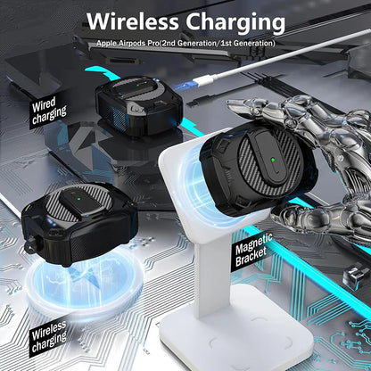 Security Lock Armor Case For Airpods