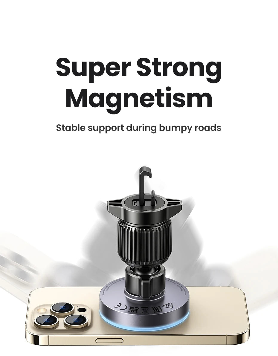UGREEN Qi2 15W Magnetic Car Phone Holder Charging for Magsafe