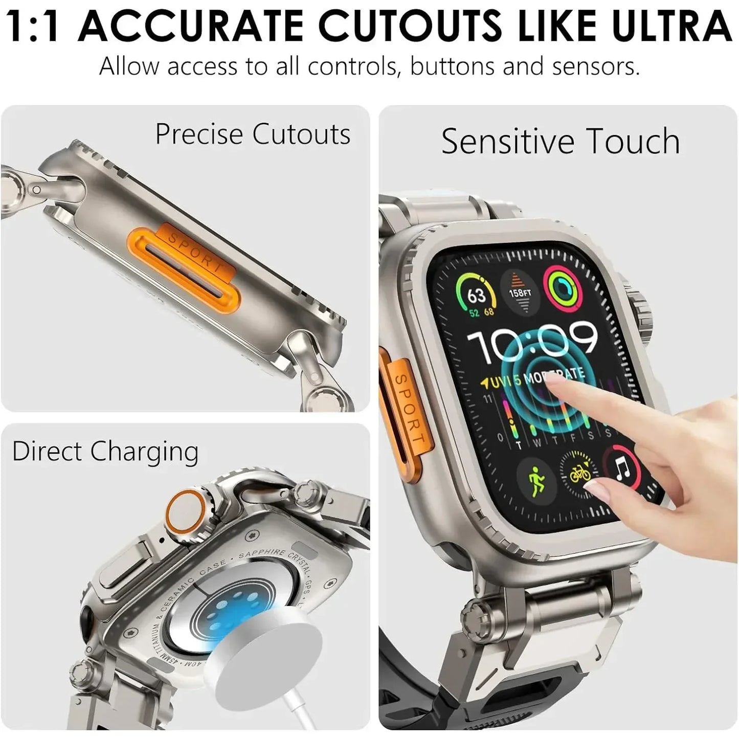 Metal Cover for Apple Watch Ultra
